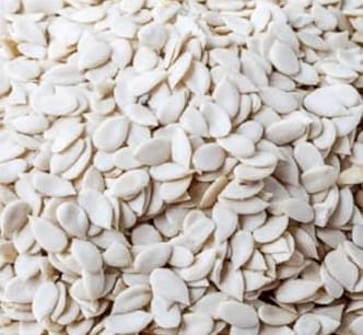 Egusi melon seed powder in a bowl
